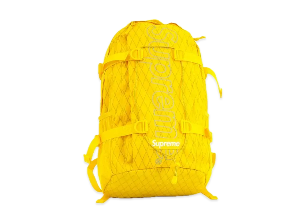 Supreme 18FW Backpack "Yellow"