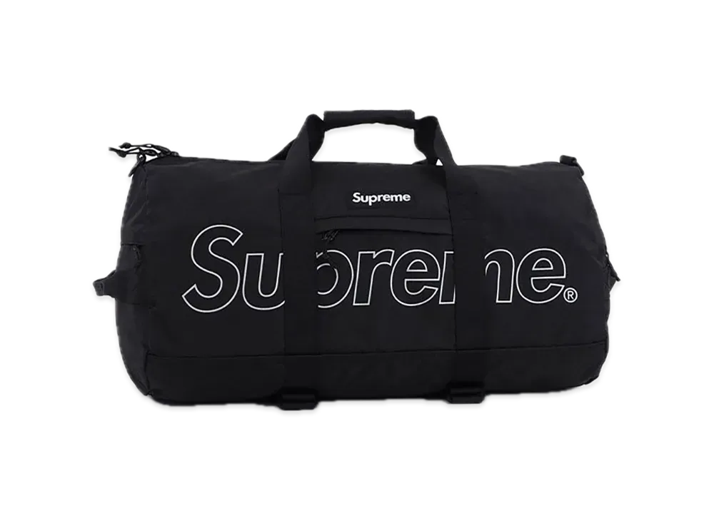 Supreme 18FW Duffle Bag "Black"