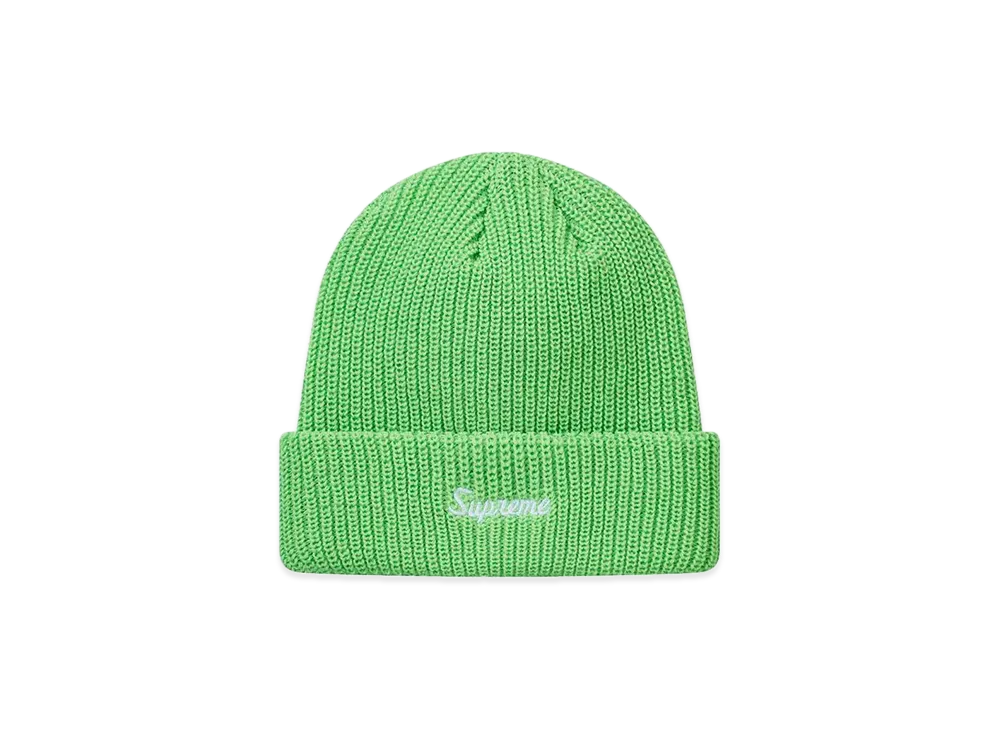 Supreme Loose Gauge Beanie "Light Green" (18FW)
