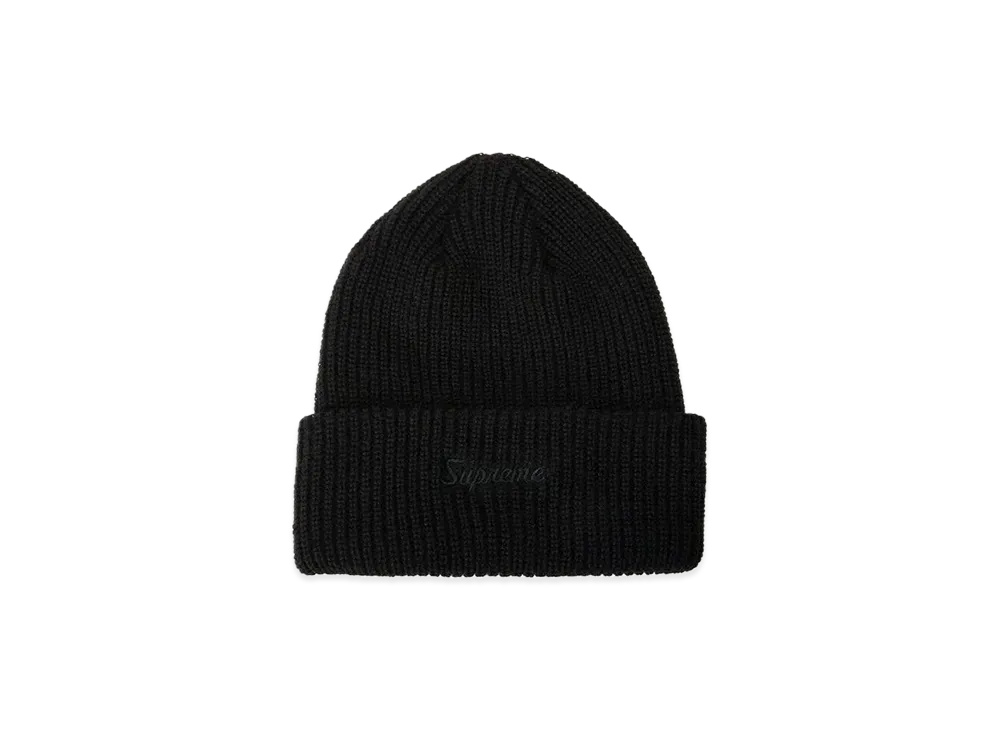Supreme Loose Gauge Beanie "Black" (18FW)