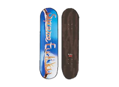 Supreme Fuck You Skateboard "Blue"