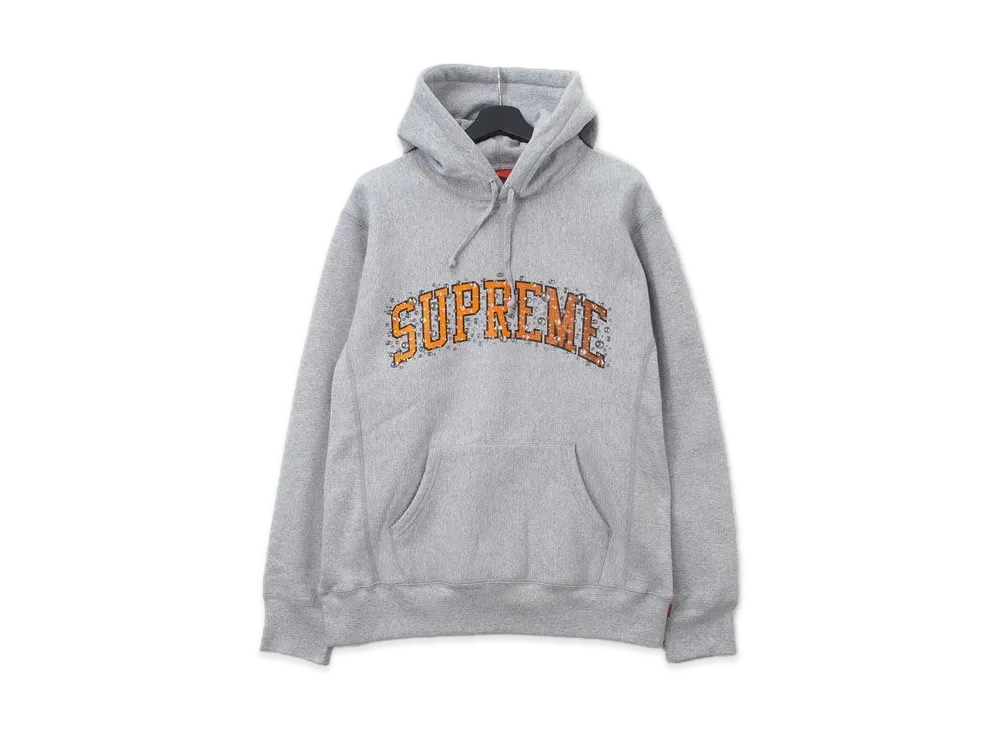 Supreme Water Arc Hooded Sweatshirt "Grey"