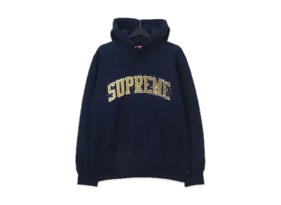 Supreme Water Arc Hooded Sweatshirt "navy"