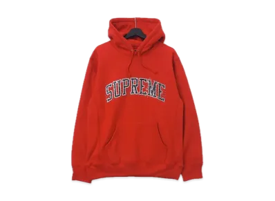 Supreme Water Arc Hooded Sweatshirt "Red"