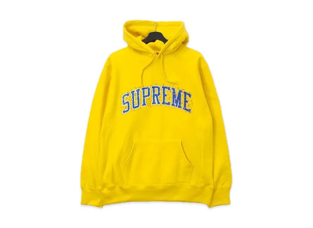 Supreme Water Arc Hooded Sweatshirt "Yellow"