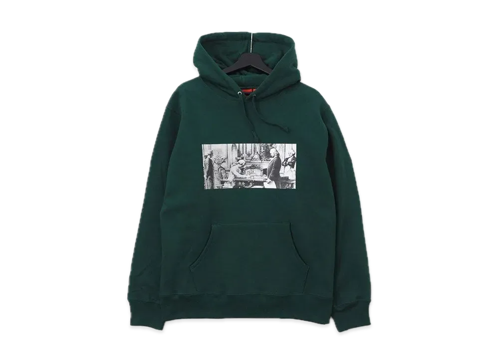 Supreme / Mike Kelley Franklin Hooded Sweatshirt "Green"