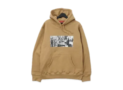 Supreme / Mike Kelley Franklin Hooded Sweatshirt "Tan"
