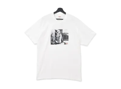 Supreme / Mike Kelley Hiding From Indians Tee "White"