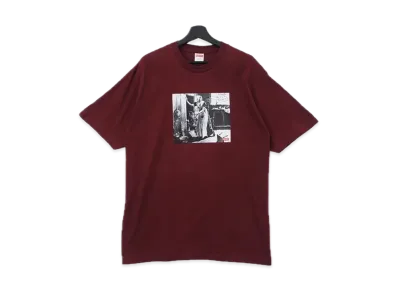Supreme / Mike Kelley Hiding From Indians Tee "Burgundy"