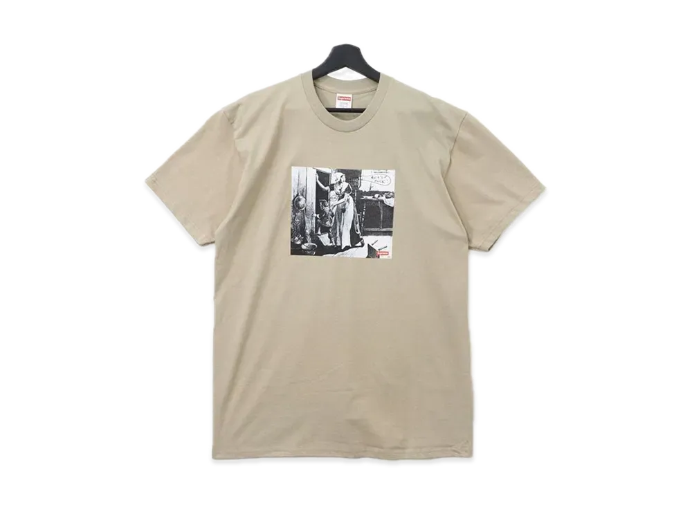 Supreme / Mike Kelley Hiding From Indians Tee "Tan"