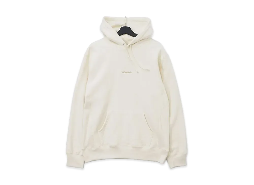 Supreme Trademark Hooded Sweatshirt "Ivory"