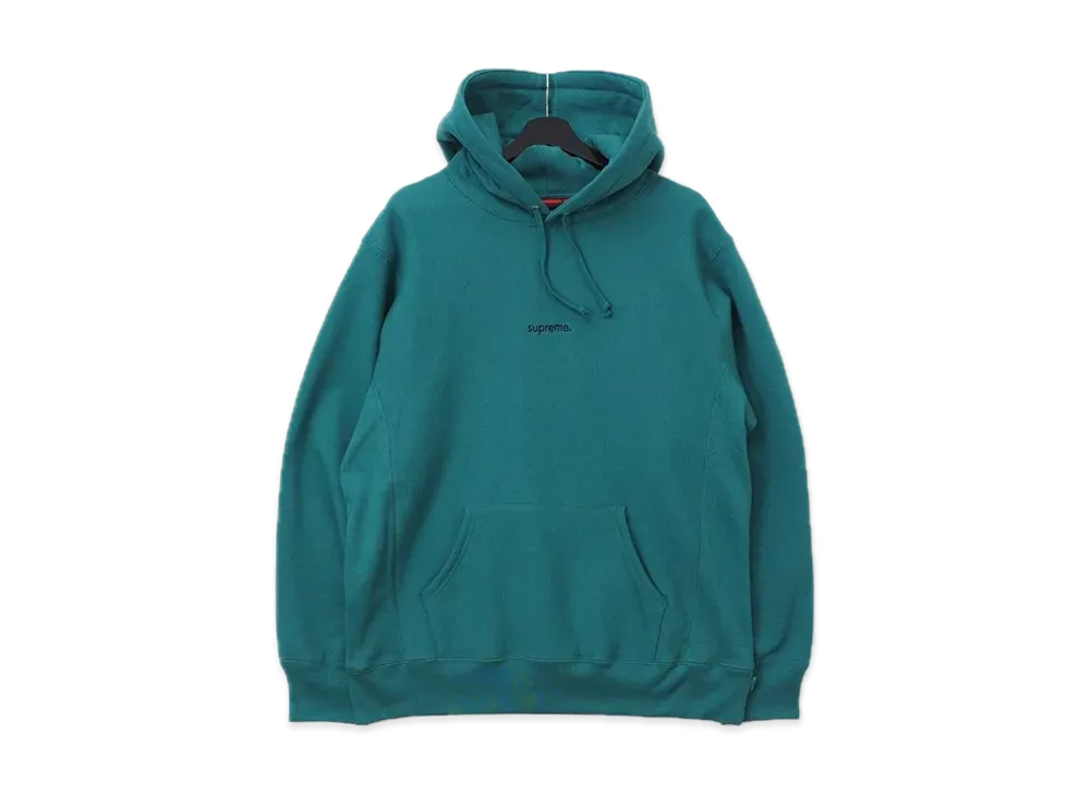 Supreme Trademark Hooded Sweatshirt "Green"