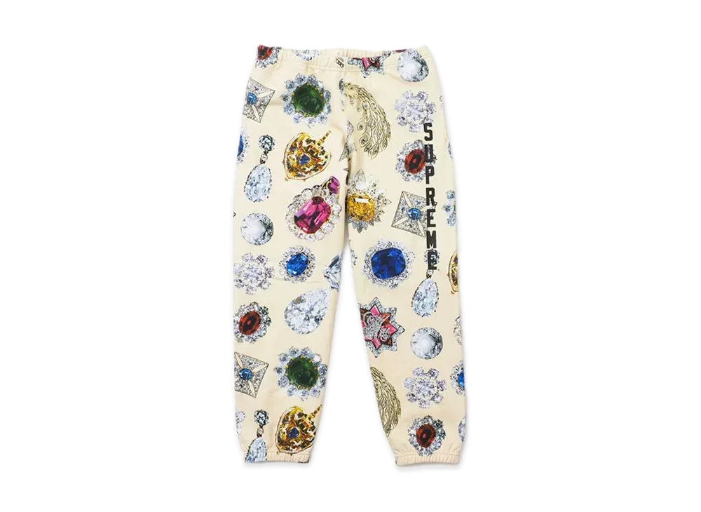 Supreme Jewels Sweatpant "Ivory"