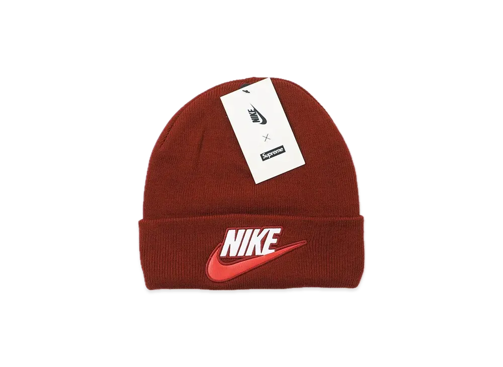 シュプリーム ナイキ ビーニー "レッド"