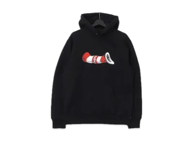 Supreme Cat in the Hat Hooded Sweatshirt "Black"