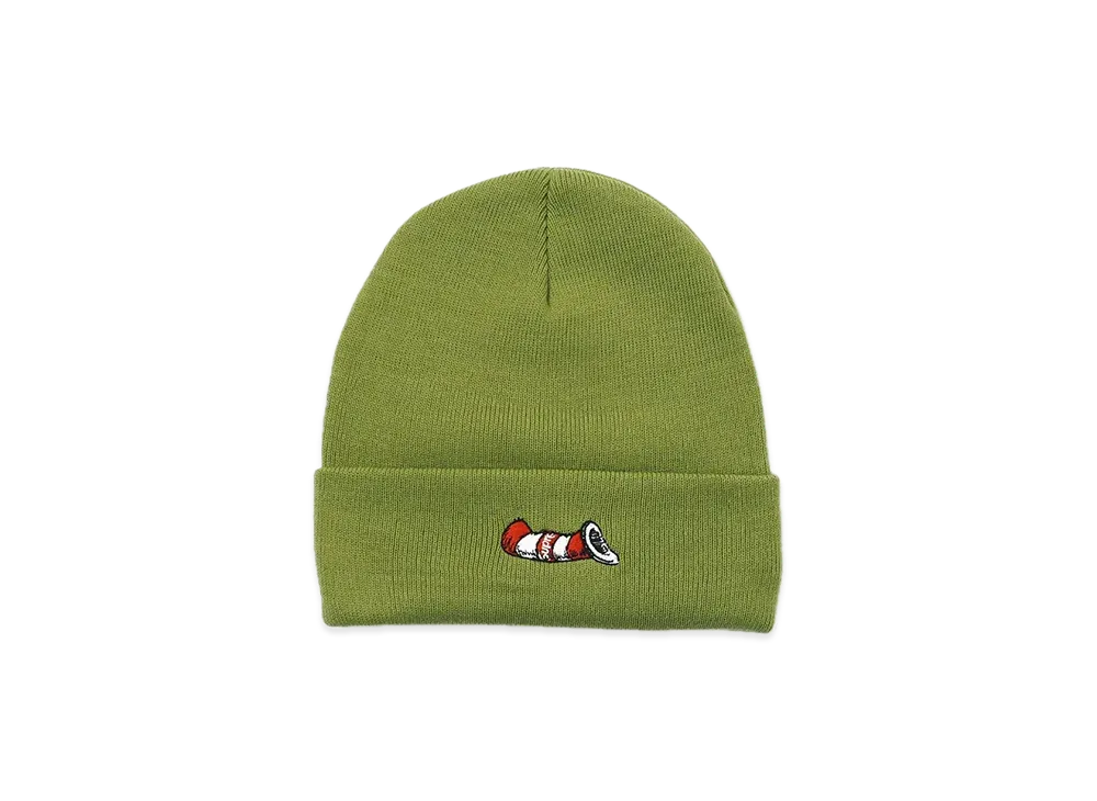 Supreme Cat in the Hat Beanie "Olive"