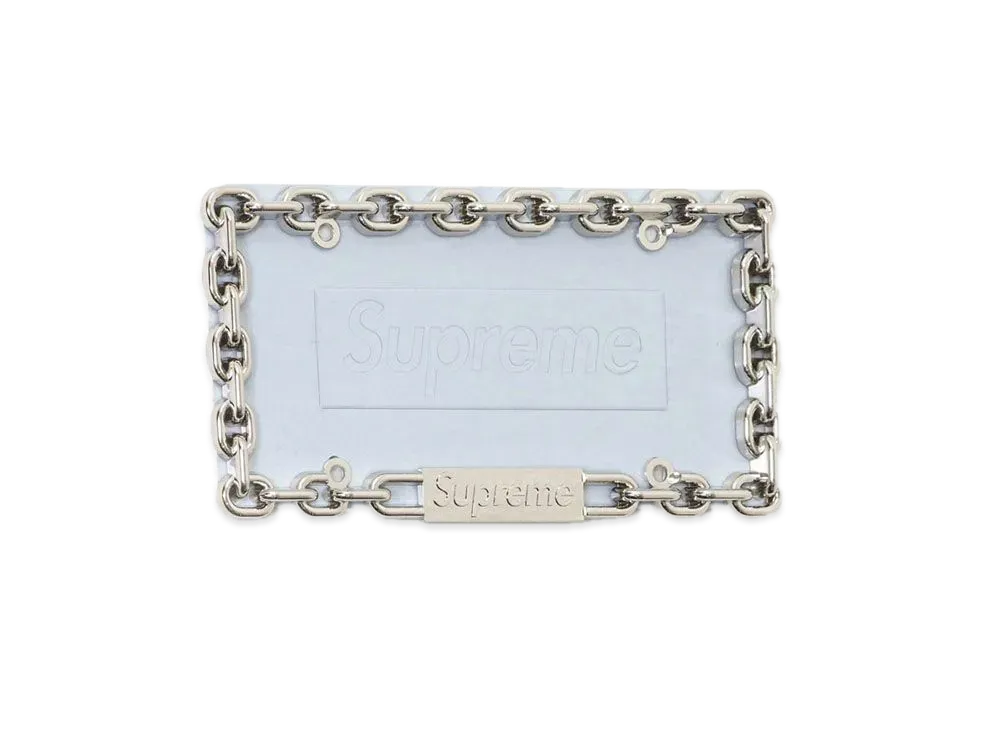 Supreme Chain License Plate Frame 