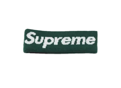 Supreme / New Era® Big Logo Headband "Green"