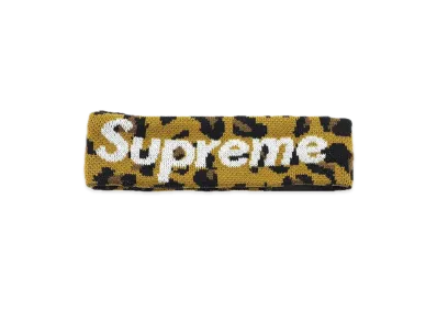 supreme×NEWERA レオパードヘッドバンド Supreme / New Era® Big Logo Headband