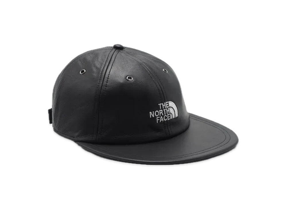 Supreme x The North Face Leather 6-Panel Hat "Black"