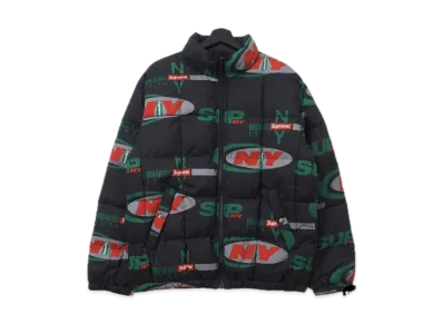 Supreme NY Reversible Puffy Jacket "Black"