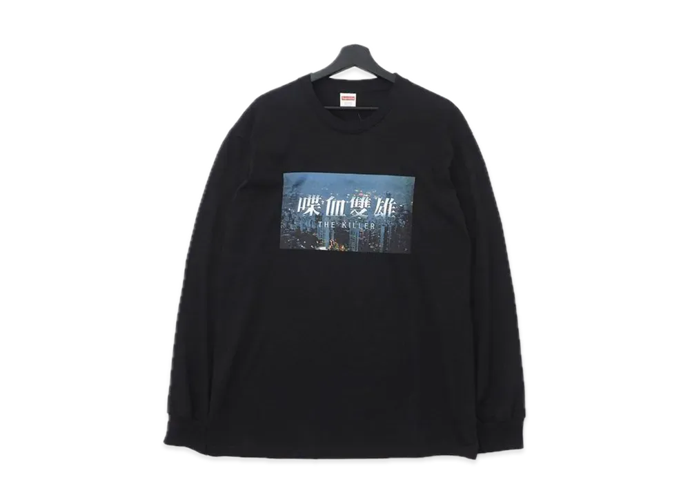Supreme / The Killer L/S Tee "Black"