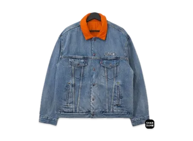 Supreme / LEVI'S Reversible Trucker Jacket "Blue"