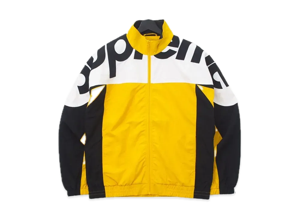 Supreme Shoulder Logo Track Jacket "Yellow"