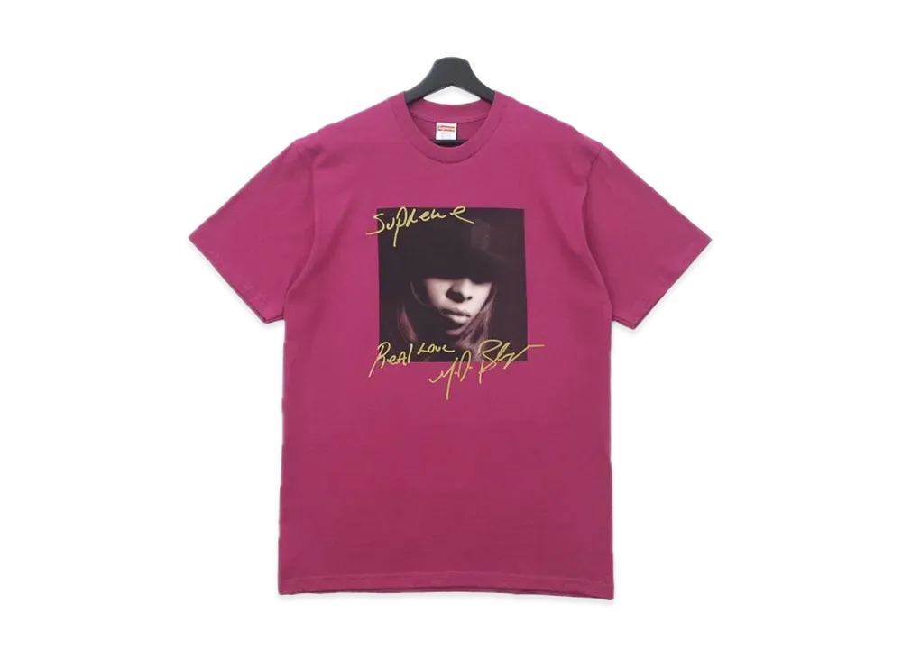 Supreme Mary J. Blige Tee "Magenta"