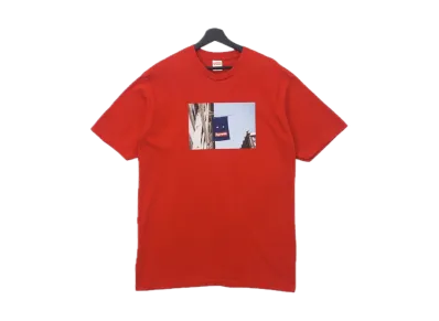 Supreme Banner Tee "Red"