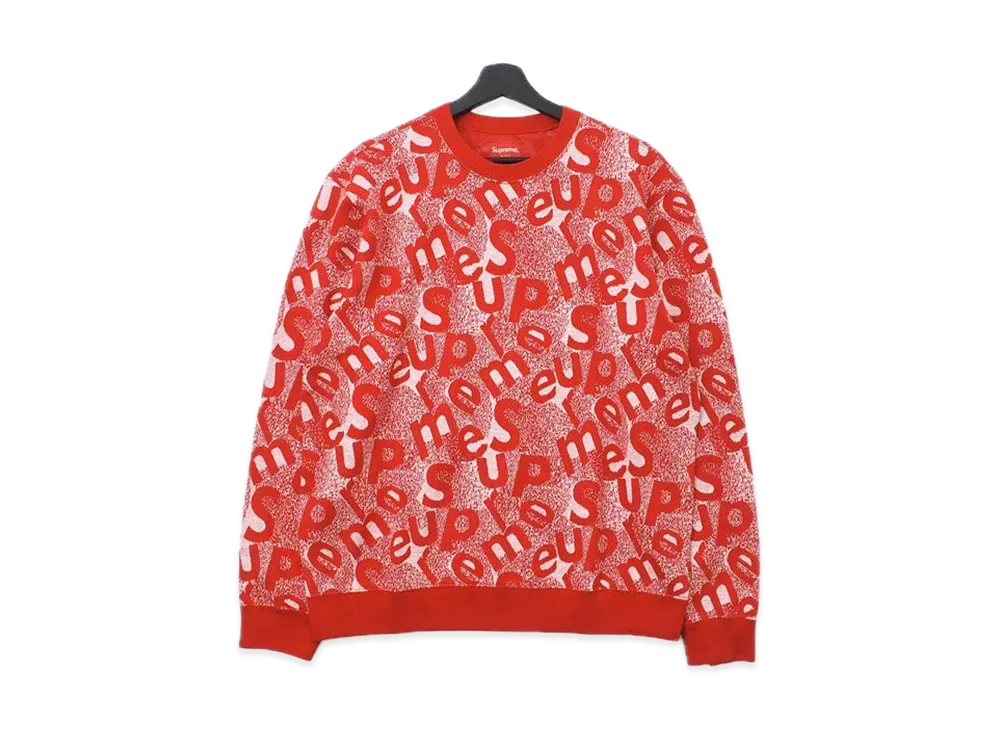 Supreme Scatter Text Crewneck 