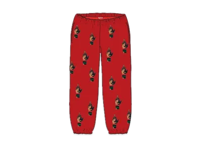 Supreme / dead prez RBG Embroidered Sweatpant "Red"