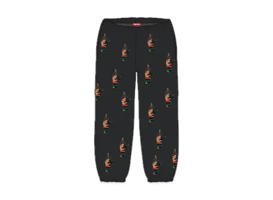 Supreme x dead prez RBG Embroidered Sweatpant "Black"