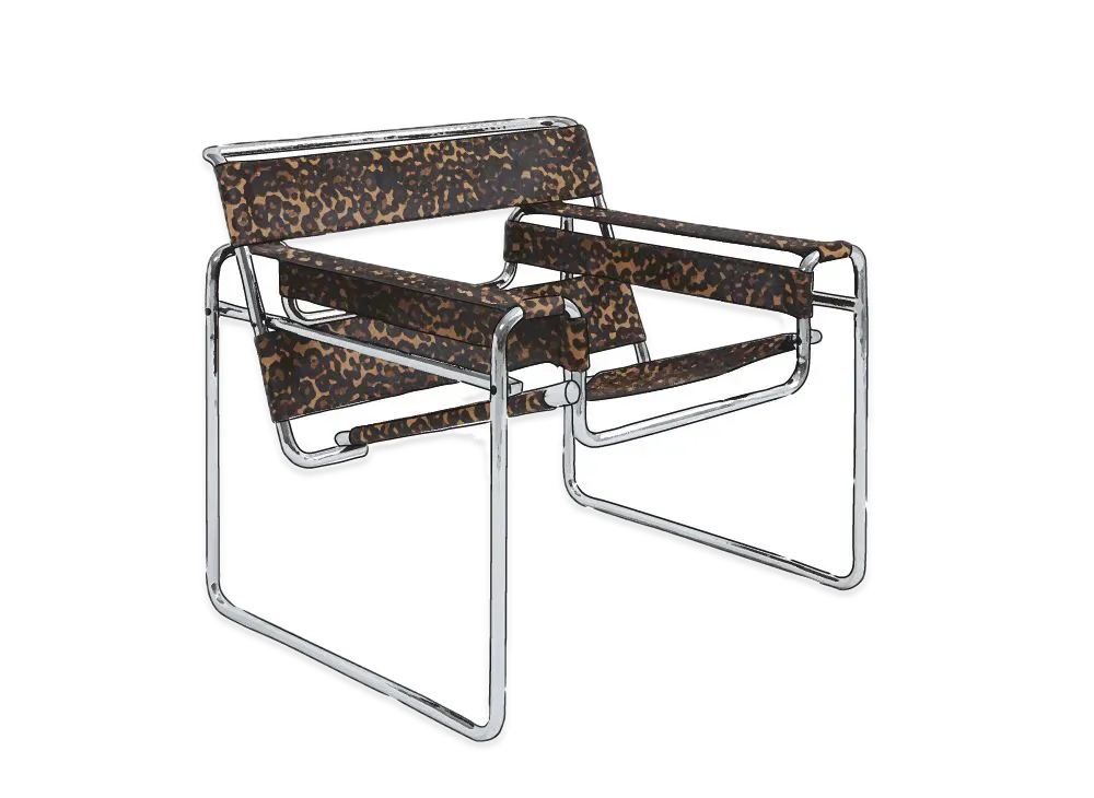 Supreme / Knoll® Wassily® Chair "Leopard"