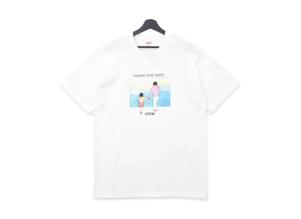 Supreme Heaven and Earth Tee "White"