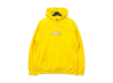 Supreme Bandana Box Logo Hooded Sweatshirt "Yellow"