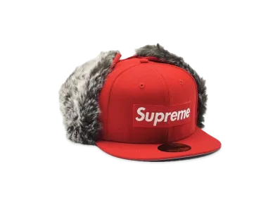 Supreme Earflap New Era® "Red"