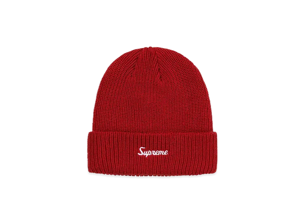 Supreme Loose Gauge Beanie "Dark Brick" (19FW)