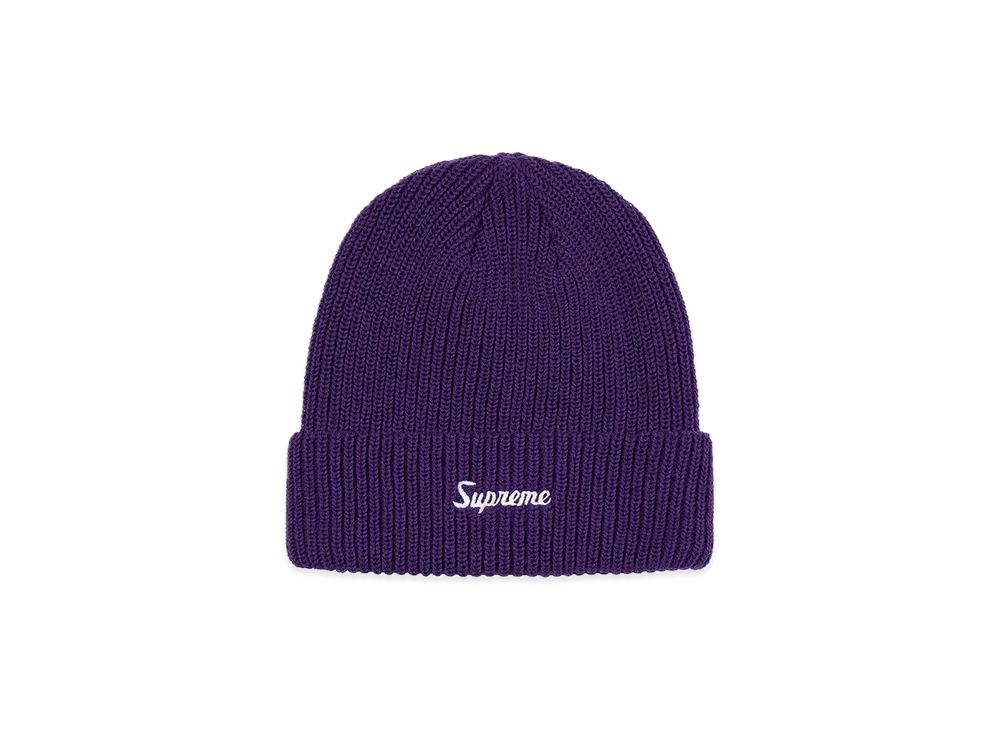Supreme Loose Gauge Beanie "Purple" (19FW)