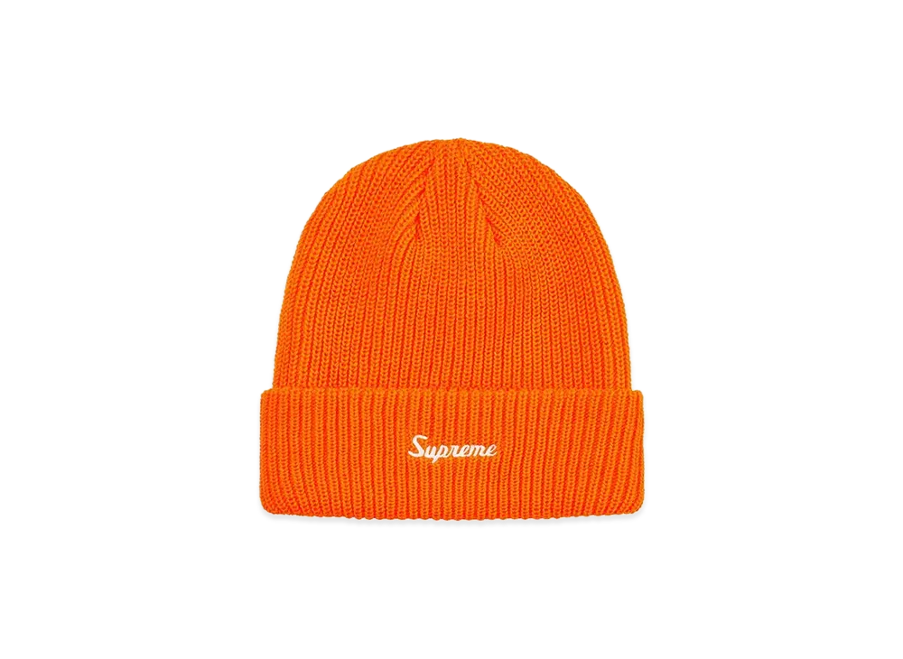 Supreme Loose Gauge Beanie "Bright Orange" (19FW)