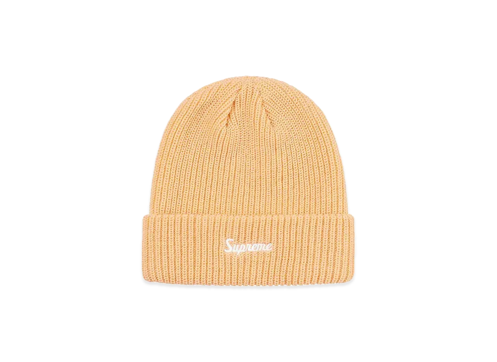 Supreme Loose Gauge Beanie "Cream" (19FW)