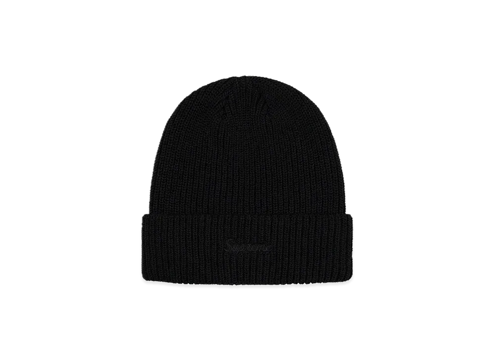 Supreme Loose Gauge Beanie "Black" (19FW)