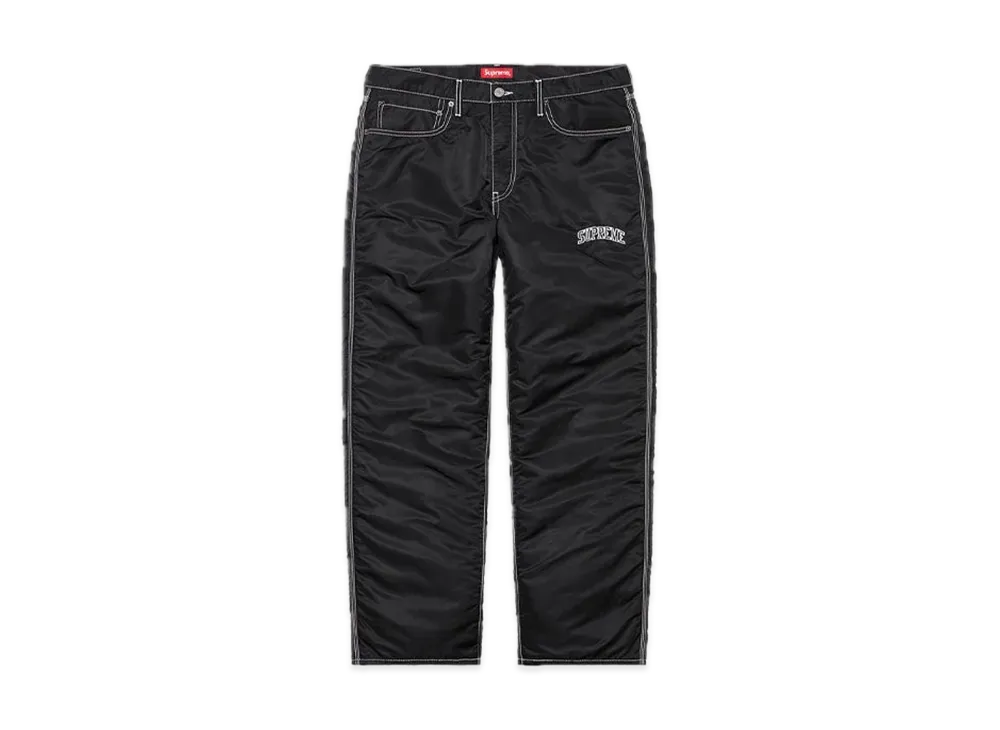 Supreme x LEVI'S Nylon Pant "Black"