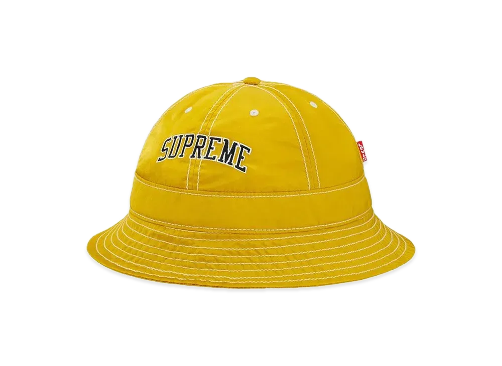 Supreme x LEVI'S Nylon Bell Hat "Yellow"