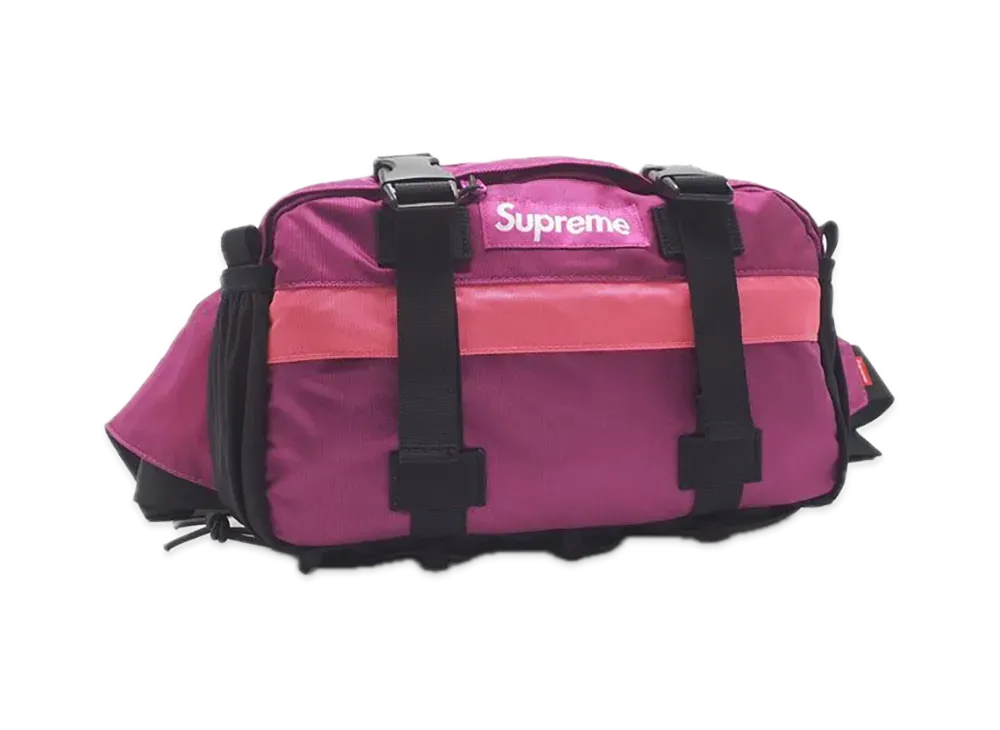 Supreme Waist Bag (19FW) "Magenta"