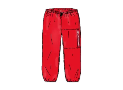 Supreme Heavy Nylon Pant "Red"