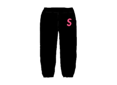 Supreme S Logo Sweatpant "Black" (19FW)