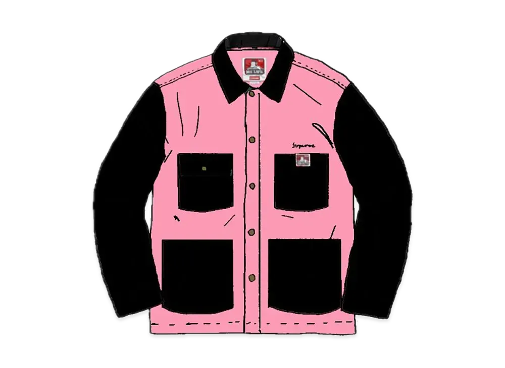 Supreme / Ben Davis Chore Coat "Pink"