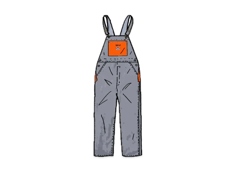 Supreme x Ben Davis Overalls "Orange"