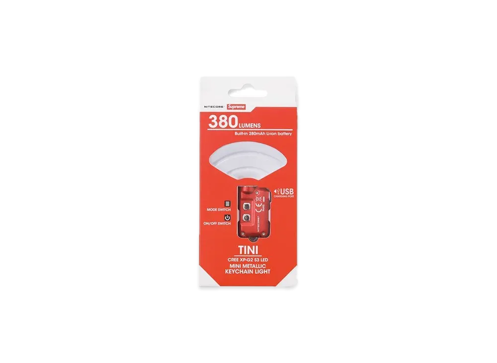 Supreme / NITECORE® Tini Keychain Light 
